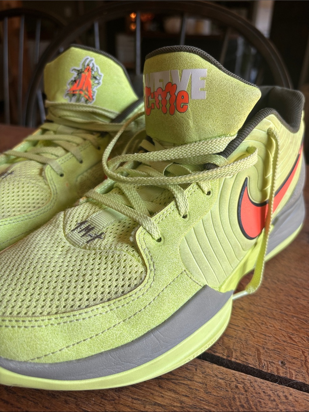 Nike Ja 2 ‘Twelve Time’ Basketball Shoe Light Lemon and Total Orange colorway